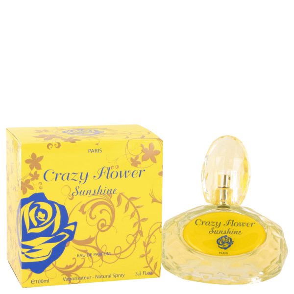 Crazy Flower Sunshine Perfume by YZY Perfume - 3.3 oz Eau De Parfum Spray