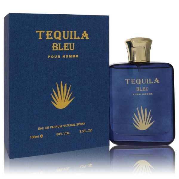 Tequila Pour Homme Bleu Cologne by Tequila Perfumes - 3.3 oz Eau De Parfum Spray