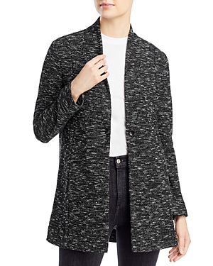 Eileen Fisher Collarless One Button Jacket - 100% Exclusive